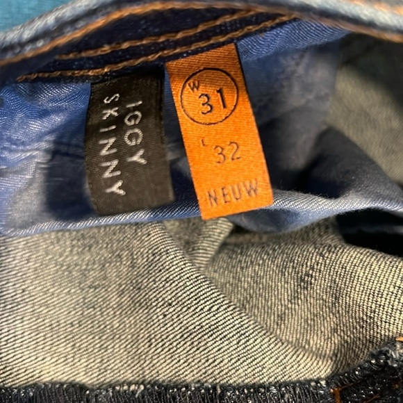 Neuw Dark Wash Iggy Skinny Jeans Size 31 - Picture 8 of 8